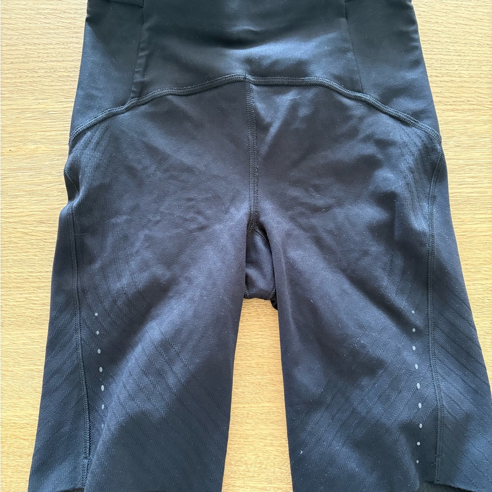 Lululemon running Women's Black Biker Shorts